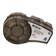 Картридж Brady M21-500-403 бумага водорастворимая, 12.7 мм х 6.4 м, черный на белом [brd152248]