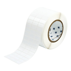 Этикетки Brady THT-5-423-10 полиэстер, 25.4 х 12.7 мм, белые глянцевые, 10000 шт [brd30104]