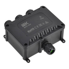 Коробка распределительная герметичная IEK WTP-404, 4 ввода, IP68 [UWB10-O-450-41-04-68]
