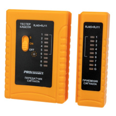 Тестер кабеля RJ-45 + RJ-11 468 PROconnect [12-1006-4]