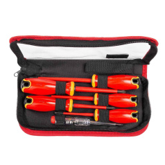 Набор диэлектрических отверток КВТ НИО-2206-S ПРОФИ [88925]