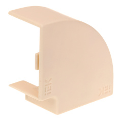 Поворот 90° IEK КМП ELECOR, 20х10, сосна (4 шт) [EL-KK10D-P-020-010-K34]