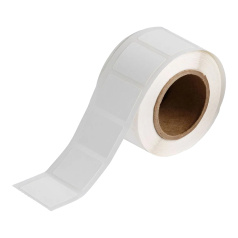 Этикетка Brady J20-235-7425J полипропилен, 38.1 х 25.4 мм, белая, 1250 шт [gws150022]