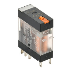 Реле общего назначения OGR-1 ONI 2C 220В AC с LED и тестовой кнопкой [OGR-1-2C-AC220V-L-B]
