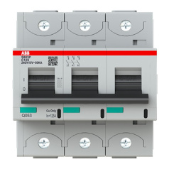 Автоматический выключатель ABB S803P-C125 3P (замена для 2CCS883001R0844) [2CCG001234R0001]