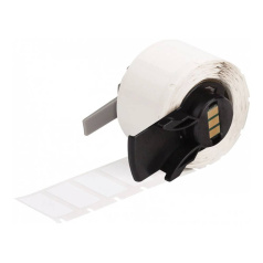 Этикетки Brady M6C‐8‐422‐TB полиэстер, 8 мм х 15.24 м, белые [brd312185]