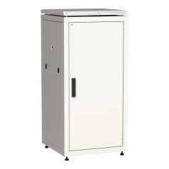 Шкаф сетевой 19" ITK LINEA N 24U 600х800 мм, серый [LN35-24U68-M]