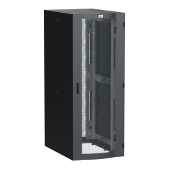 Шкаф серверный 19" ITK LINEA S 42U 750х1070 мм, чёрный [LS05-42U71-2PP]