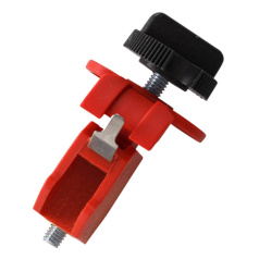 Блокираторы полюсных автоматов Brady TBLO, нейлон и сталь, 55х31 мм, красный (6 шт) [gws90854]