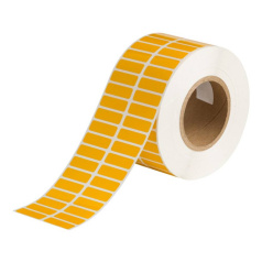 Этикетки Brady THT-37-423-10-YL полиэстер, 38.1 х 12.7 мм, желтые глянцевые, 10000 шт [brd132412]