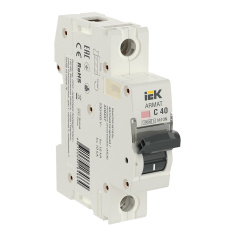 Автоматический выключатель IEK ARMAT M10N 1P C 40А [AR-M10N-1-C040]