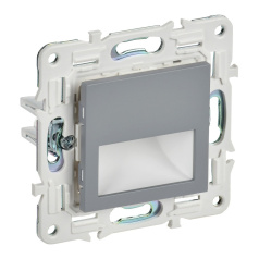 Подсветка IEK SKANDY LED встраиваемая SK-L01Gr серый [SK-FL20-K03]