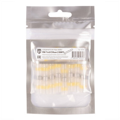 Cоединитель термоусаживаемый под пайку КВТ ПК-Т 6.0 (10 шт) [91015]