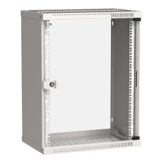 Шкаф настенный ITK LINEA WE 15U 550x350 мм, серый [LWE3-15U53-GF]