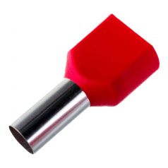 Наконечник штыревой втулочный изолированный Rexant НШВи(2) 10-14 [08-2812]