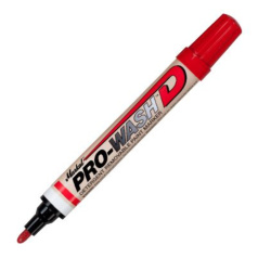 Маркер смываемый Markal Pro-Wash D, красный, 3 мм [97012]
