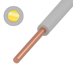 Провод ПуВ (ПВ-1) Rexant 16 мм², белый [01-8608-1]