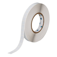 Этикетки Brady THT-99-473-10 полиэстер, 12.7 х 12.7 мм, белые глянцевые, 10000 шт [brd54552]