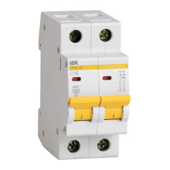 Автоматический выключатель IEK KARAT ВА47-29 2P B 2А 4.5кА [MVA20-2-002-B]