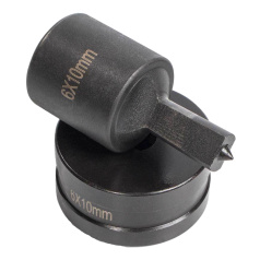 Матрица КВТ МПШО-6x10/110 для перфорации шин [85333]