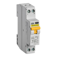 Автоматический выключатель дифференциального тока IEK KARAT АВДТ32ML, тип A, С20 30мА [MVD12-1-020-C-030-A]