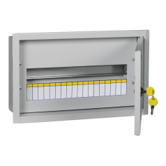 Корпус металлический IEK TITAN 3 ЩРв-18, 265х440х120 мм, IP31, серый [MKM14-V-18-30-T]