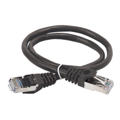 Коммутационный шнур (патч-корд) ITK категория 5E, FTP, 5 м, черный [PC09-C5EF-5M]