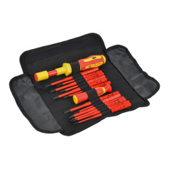 Отвертка динамометрическая IEK ARMA2L 5 с жалами SLIM, 14 шт [A2L5-NS50-T2-14]