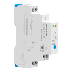 Фотореле OPR-01 ONI 1 контакт 230В АС, с выносным датчиком [OPR-01-AC230]
