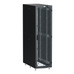 Шкаф серверный 19" ITK LINEA S 48U 600х1000 мм, чёрный [LS05-48U61-2PP]