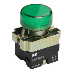 Индикатор зеленого цвета IEK LAY5-BU63 [BLS50-BU-K06]