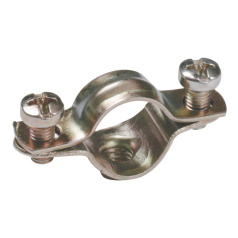 Скоба металлическая однолапковая IEK 19-20 мм [CMAT10-19-100]