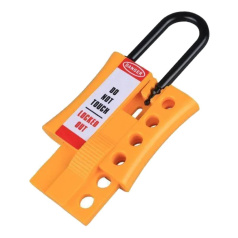 Множитель замковый нейлоновый, Ø дужки 6 мм, желтый [gwrK46]