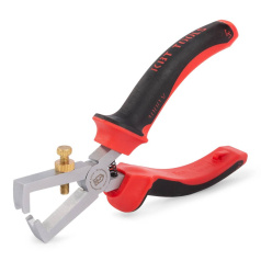 Диэлектрические клещи для снятия изоляции КВТ СТАНДАРТ, 160 мм [60474]