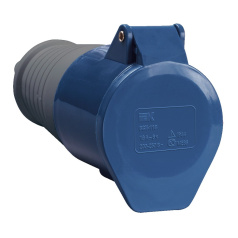 Розетка переносная IEK ССИ-213 2P+PE 16А 200-250В IP44 [PSR21-016-3]