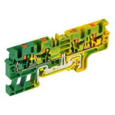 Клеммная колодка двухуровневая IEK "ARMAFIX" CP-ML 1.5 мм², фаза, серая [YCT23-00-2-K03-001]