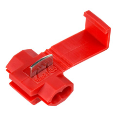 Зажим-ответвитель IEK ЗПО-1 0.5-1.5 мм², красный (100 шт) [UMR-10-3-100]