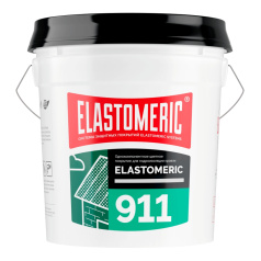 Мастика для гидроизоляции кровли Elastomeric 911, сигнально-белый (RAL 9003), 20 кг