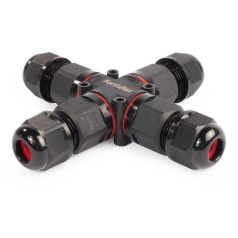 Коннектор кабельный X-образный Fortisflex FFC-41/3Р-IP68 [89686]