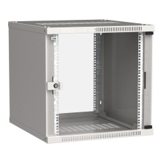 Шкаф настенный ITK LINEA WE 9U 600x650 мм, серый [LWE3-09U67-GF]