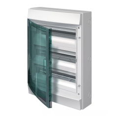 Бокс настенный ABB Mistral65 54М, прозрачная дверь, с клеммами [1SLM006501A1208]