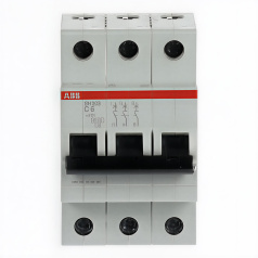 Автоматический выключатель ABB SH203 3P B63 [2CDS213001R0635]