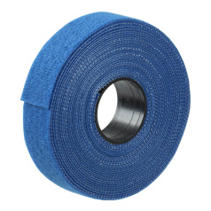 Хомут-липучка многоразовая IEK ХКл 20 мм, синяя (5 м) [UHL11-20-5M-K07]