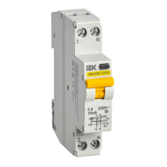 Автоматический выключатель дифференциального тока IEK KARAT АВДТ32МL С6 10мА [MVD12-1-006-C-010]
