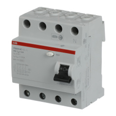 Выключатель дифференциального тока ABB FH204AC-40/0,1 4-модульный [2CSF204006R2400]
