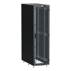 Шкаф серверный 19" ITK LINEA S 24U 600х1000 мм, чёрный [LS05-24U61-2PP]