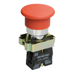 Кнопка управления Грибок IEK LAY5-BC42, красная 1NC [BBG71-BC-K04]