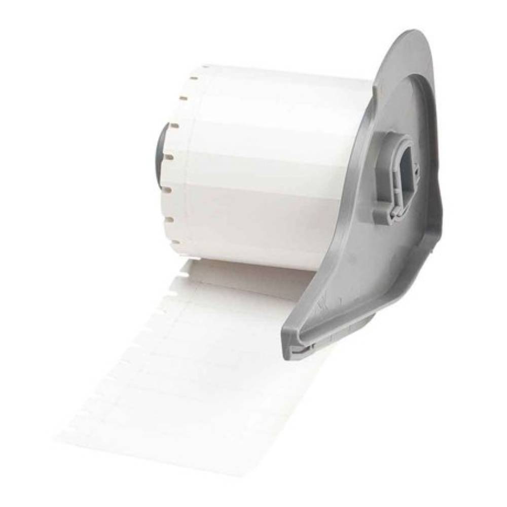 Бирки Brady M7‐40‐412 полипропилен, 49.22 х 9.53 мм, белый матовый, 750 шт [brd173322]