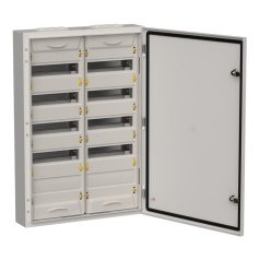 Корпус металлический IEK TITAN 5 ЩРн-120 (2х60), 835х570х140 мм, IP54, серый [TI5-50-N-2X060-54-7035]