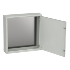 Корпус металлический IEK ЩМП-6.6.1-0, 600х600х150 мм, УХЛ3, IP31, серый [YKM40-661-31]